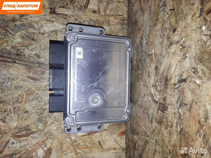 Блок управления двигателем Peugeot 9804591380