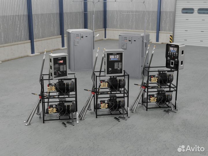 Автомойка самообслуживания luxwash 855