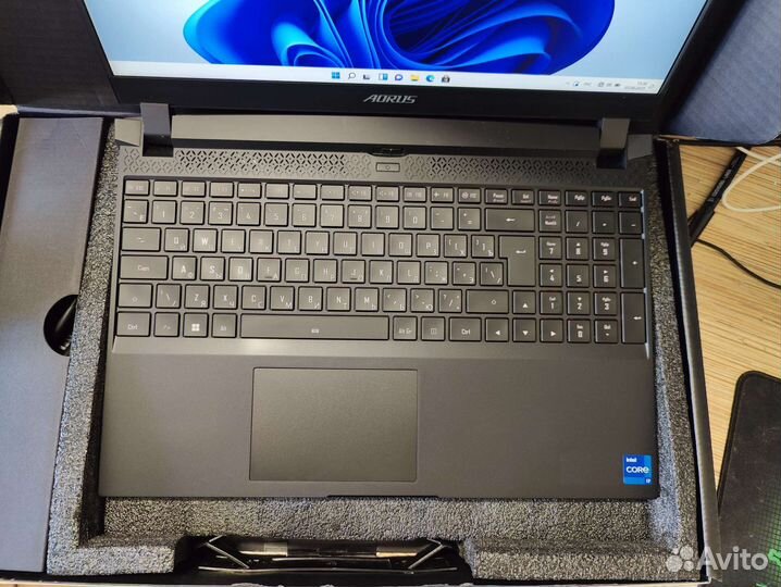 Ноутбук Aorus 5 SE4 i7 12700H / RTX 3070