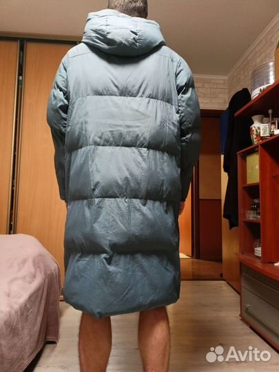 Пуховик зимний мужской длинный 52 размер