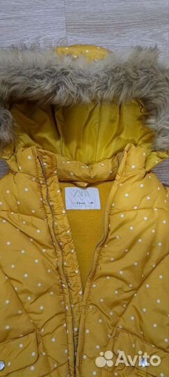 Куртка для девочки zara 98
