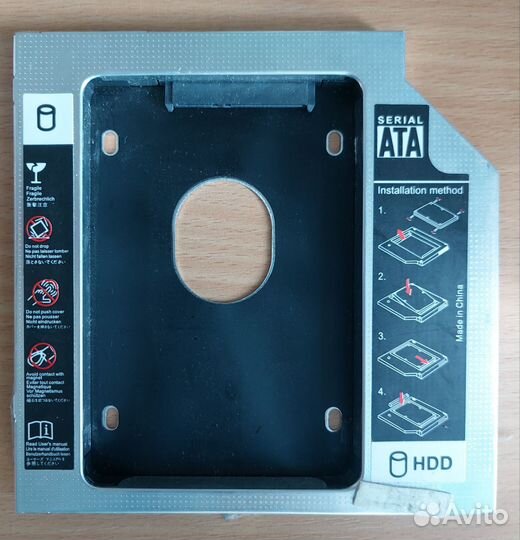 Переходник для HDD в отсек CD/DVD SATA б/у