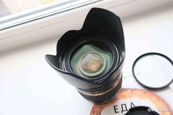 Объектив Tamron 17-50 Di II SP (Canon) VC +фильтр
