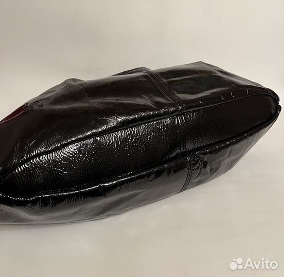 Сумка италия gilda tonelli натуральный лак