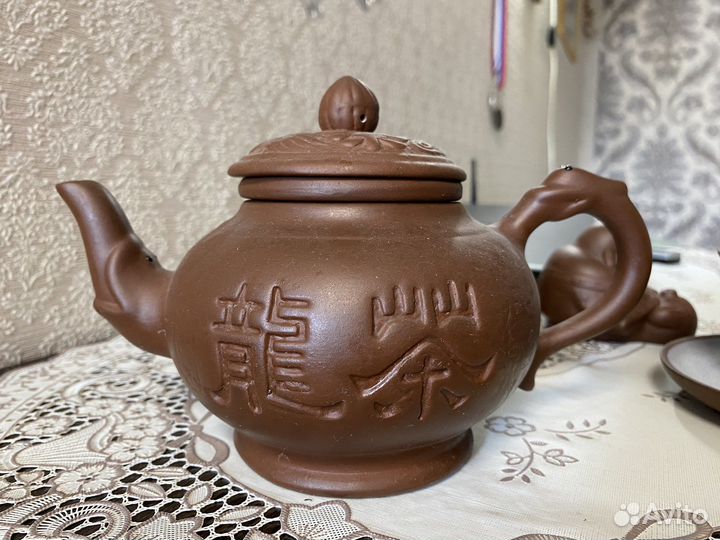 Чайный сервиз из глины