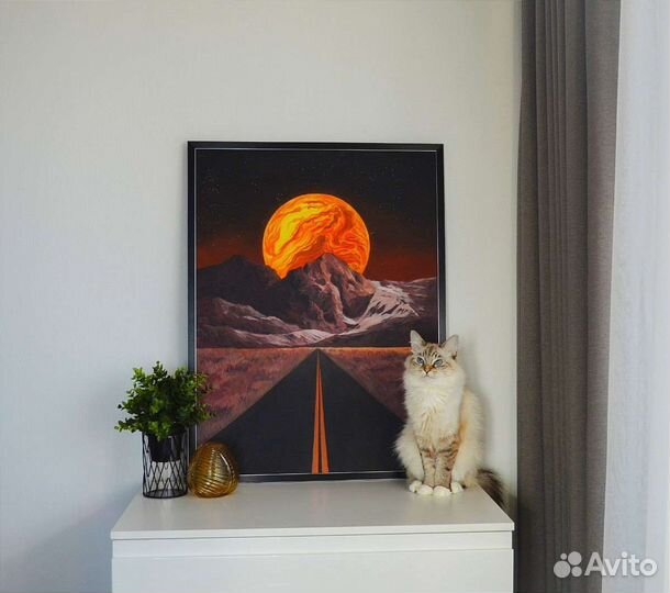 Картины на заказ маслом, акрилом