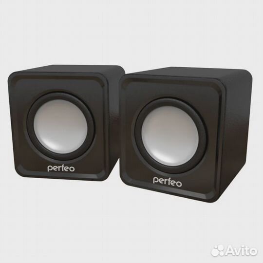 Колонки 2.0 perfeo (PF 5127) wave PF-128-B