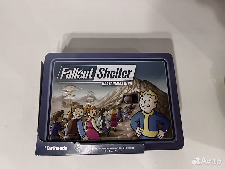 Настольная игра fallout shelter