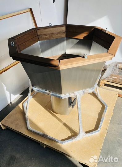 Банный Чан Купель нагрев от костра