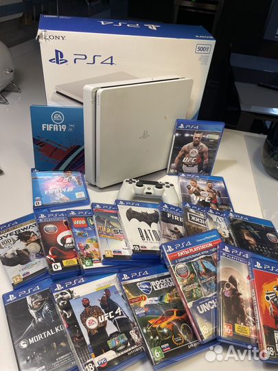 Sony playstation 4 полный комплект