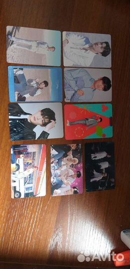 Карты неоф bts, stray kids, enhypen