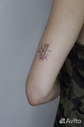 Модель на тату