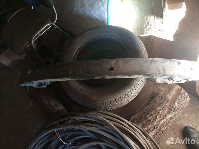 Усилитель отбойник бампера переднего toyota