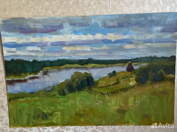 Картина маслом пейзаж