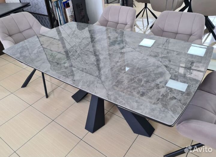 Стол из керамогранита раздвижной SKR-22461