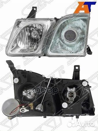 Фара lexus LX470 98-07 LH под ксенон зеленоваты