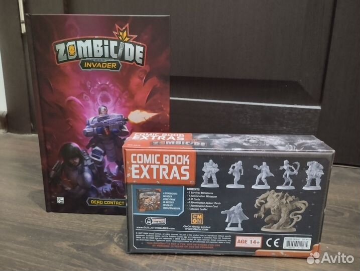 Настольная игра Zombicide Invader.Comic Book Extra
