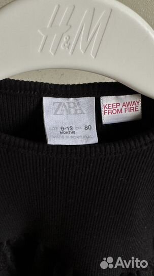 Платье нарядное для девочки 80 zara 9-12