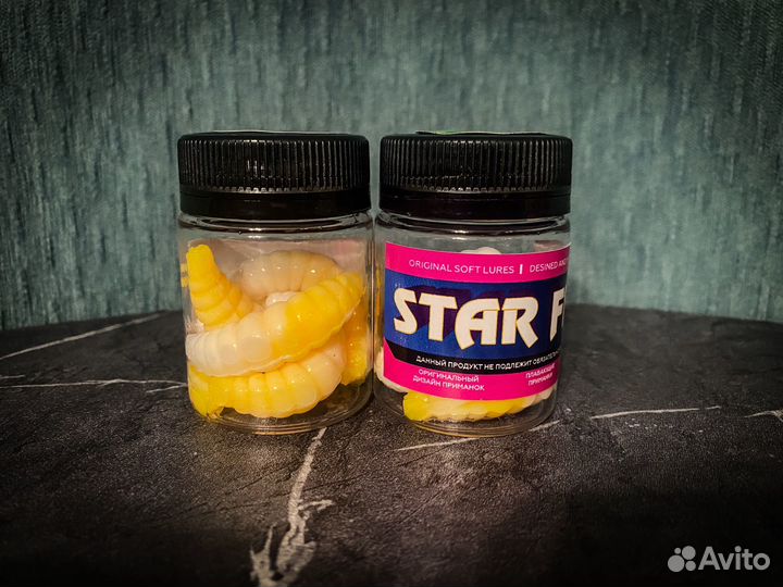 Форелевый силикон Star Fish (Maggot XL)