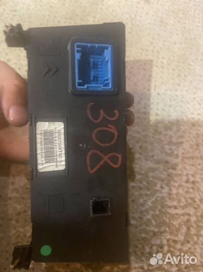 Peugeot 308, блок управления климатом