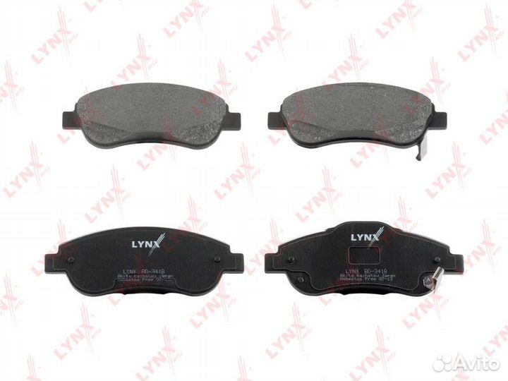 Колодки дисковые lynxauto BD-3418