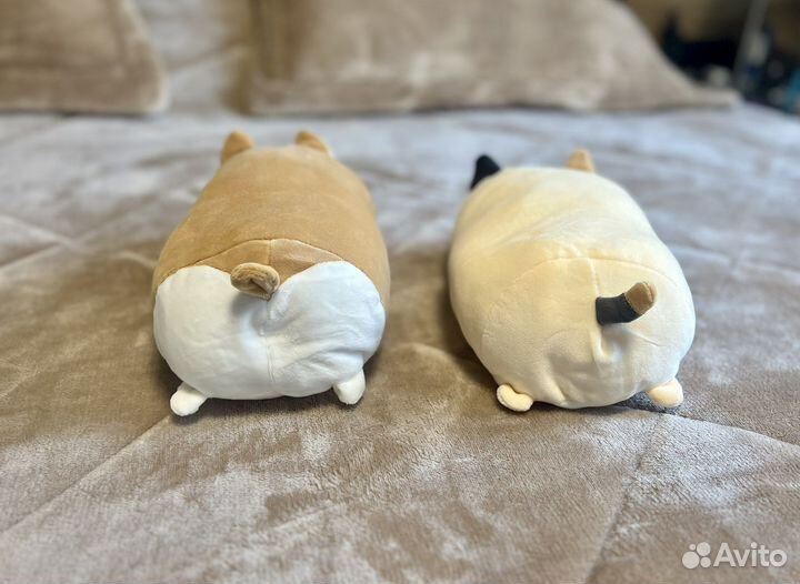 Новые плюшевые игрушки кот и собака