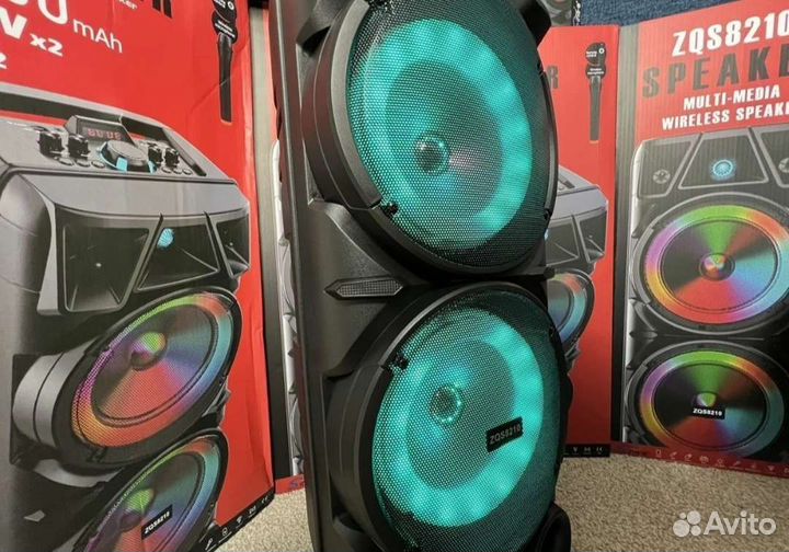 Zqs 8210 большая блютуз колонка