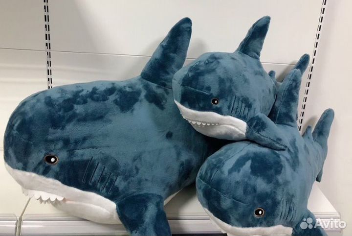 Новая мягкая игрушка Акула 100см