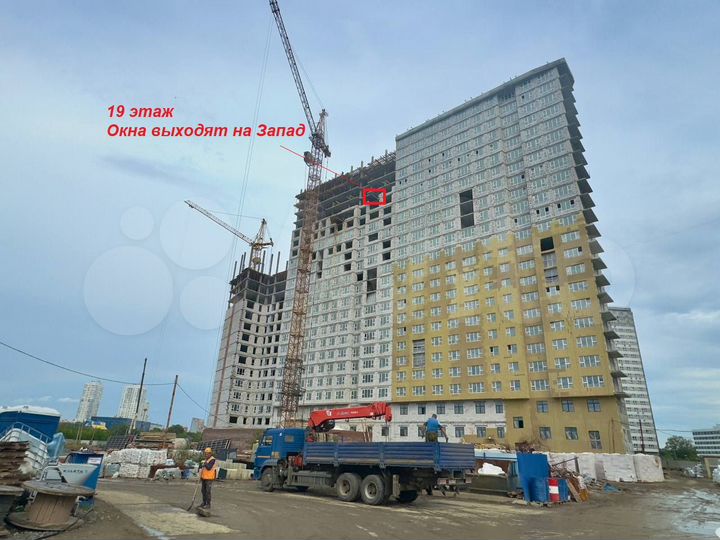 Квартира-студия, 38,6 м², 19/23 эт.