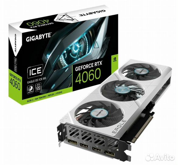 Gigabyte eagle OC ICE RTX 4060 8GB (новая)