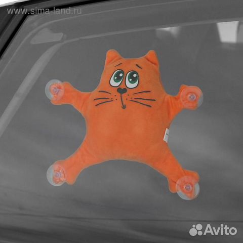Автоигрушка на присосках «Котик», 23 х 4х 22 см