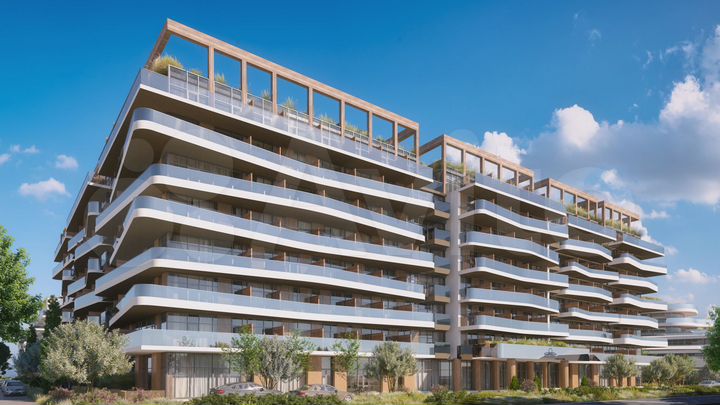 3-к. апартаменты, 109,2 м², 2/8 эт.