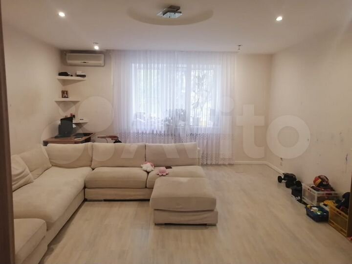 3-к. квартира, 89 м², 2/6 эт.