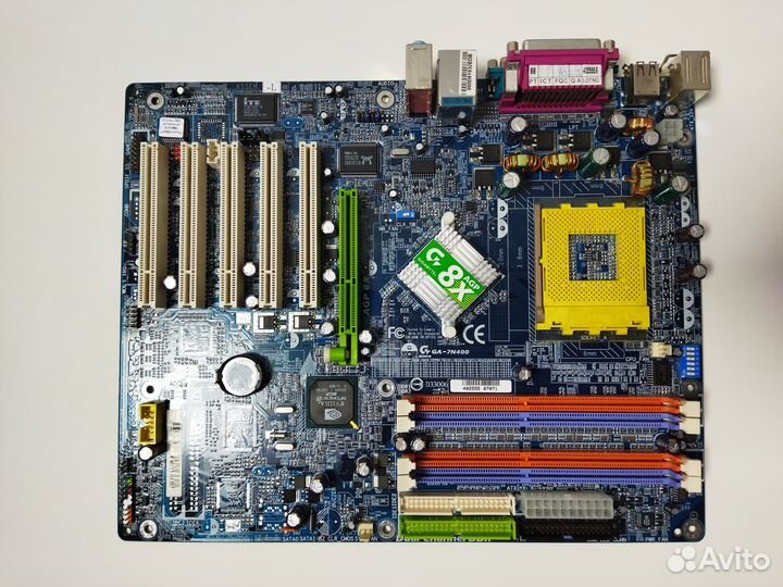 Мат/плата Gigabyte GA-7N400-L s/462 (nForce2)