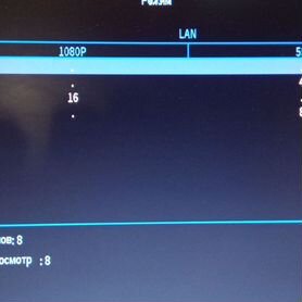 Видеорегистратор 8 каналов 8 мегапикселей AHD и IP