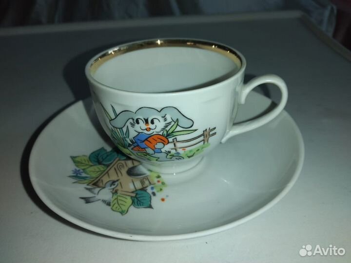 Чайная пара детская,ссср