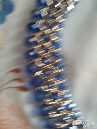 Ожерелье из чешского стекла,ссср