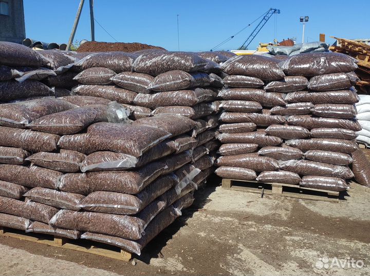 Кора сосны в мешках с доставкой