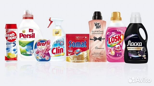 Стиральный порошок, капсулы для стирки Henkel