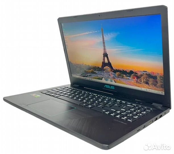 Asus 15.6 Ryzen5-2500U 4яд8пот GTX1050 8Гб SSD+HDD