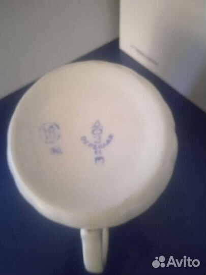 Фарфоровая чашка Спасская башня Вербилки