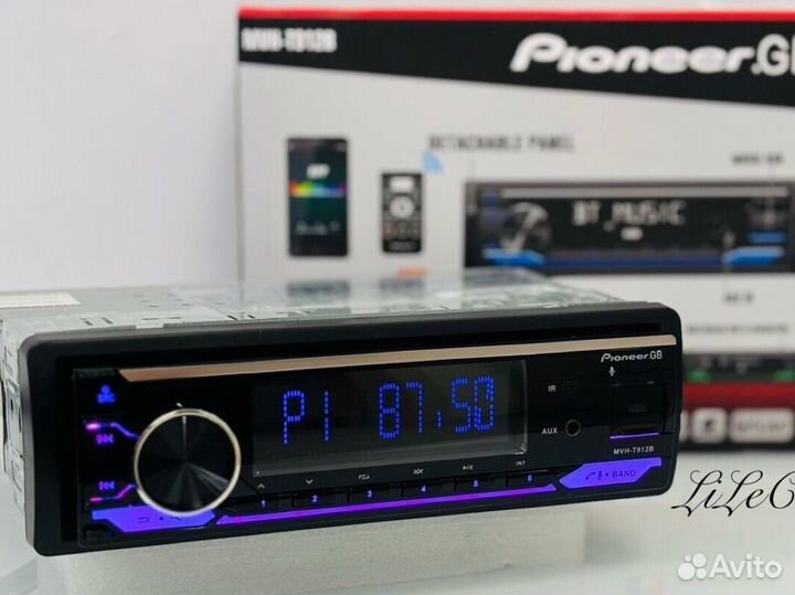 Магнитола 1 din pioneer с bluetooth