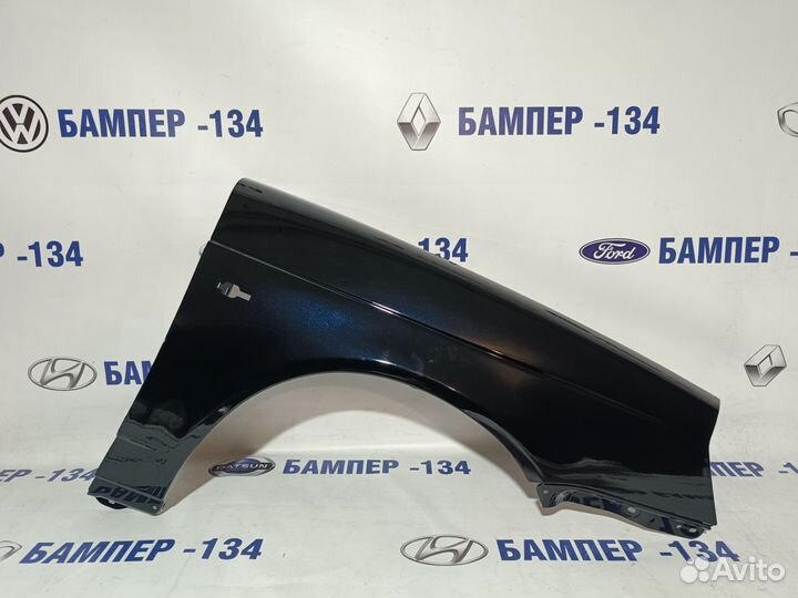 Крыло правое (пластик) LADA priora цвет космос-665