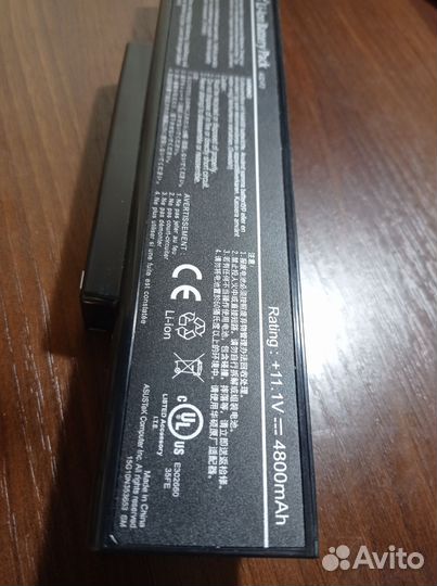 Аккумулятор для ноутбука asus