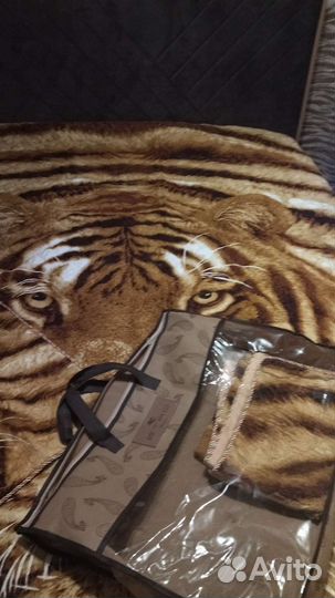 Плед покрывало 220 240 хлопок