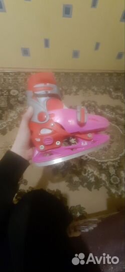 Коньки новые детские раздвижные 29 32