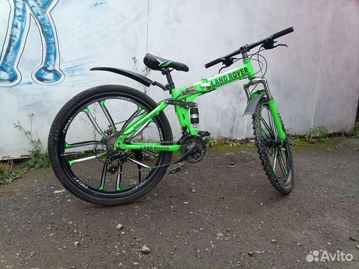 Горный складной велосипед