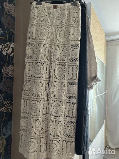 Брюки кружево хлопок 100