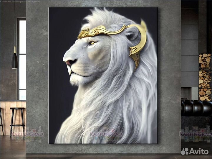 Стильная картина в интерьер 