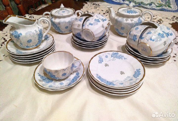 Сервиз чайный на 9 персон Вербилки